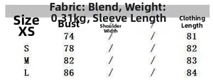 Size chart for lace V-neck satin nightgown showing XS to L measurements and fabric info