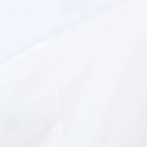 Detailed macro view showing the breathable mesh texture of the white summer shirt dress
