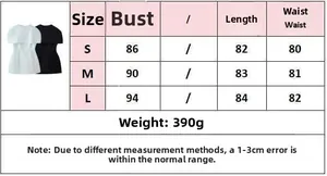 Detailed size chart for sleeveless square neck dress showing bust and length measurements