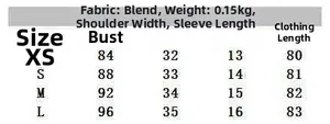 Size chart showing XS to L measurements for short sleeve slim fit button dress