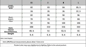 Detailed size guide table for women's black pleated sleeveless slim-fit mini dress