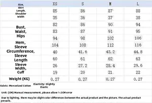 Detailed size chart for lace velvet midi slip dress with measurements in cm