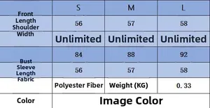 Detailed size chart for coffee batwing sleeve knit top showing length and bust measurements