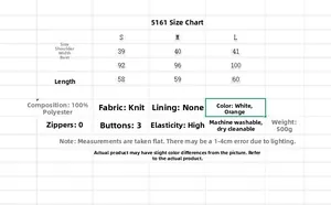 Guide des tailles pour gilet en peluche femme avec mesures pour les tailles S, M et L