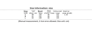 Detailed size guide table for women's wool coat featuring shoulder, bust and length data