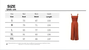 Tableau des tailles pour combinaison ample avec mesures de poitrine et de taille en cm