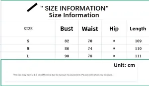 Detailed size chart for floral short sleeve maxi dress including bust waist and length