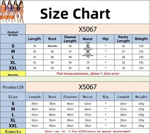 Detailed size chart for sexy leopard print mesh bikini three-piece set with measurements