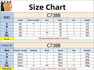 Size chart for women's V-neck wide-leg jumpsuit with measurements from S to XXL