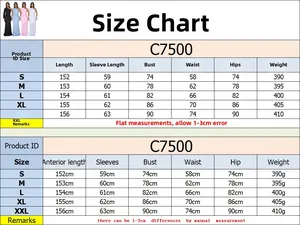 Size chart for the off-shoulder mesh dress with detailed measurements for S to XXL sizes