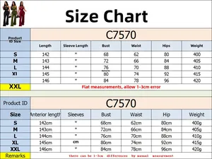 Size chart for halter neck jumpsuit with measurements for S to XXL sizes and weight data