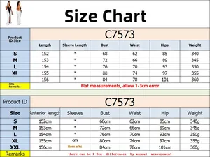 Detailed size chart for sexy V-neck backless evening dress with specific body measurements