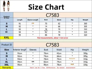 Size chart with detailed measurements for backless ruched mini dress in sizes S to XXL