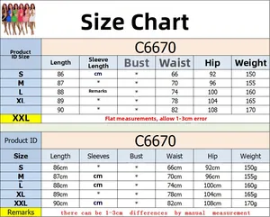 Size chart showing S to XXL measurements for solid color hollow wave textured mini dress