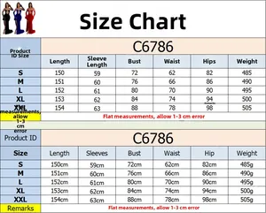 Tableau des tailles pour robe longue bustier à strass avec mesures détaillées du corps