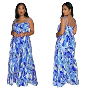 Detailed front and back view of a floral printed wide-leg jumpsuit with spaghetti straps