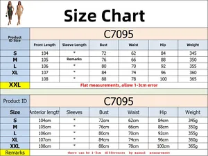 Size chart for slim-fit rhinestone bodycon dress with S-XXL measurements and weight data