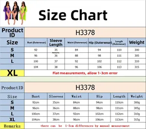 Tableau des tailles détaillé pour l'ensemble bikini sexy avec veste et mesures précises