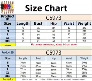 Detailed size guide for solid color short sleeve romper from sizes S to XXL