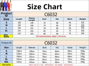 Detailed size chart for women mesh rhinestone jumpsuit covering sizes S to XXL