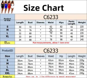 Tableau des tailles pour ensemble deux pièces femme avec strass et mesures du S au XXL