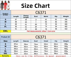 Detailed size chart for mesh rhinestone dress including S to XXL dimensions and weights