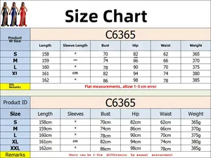 Detailed size guide for solid color sleeveless maxi dress with rhinestones and sequins