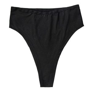 Detail of high-waisted black mesh dress lining with fine stitching and elastic fabric