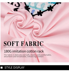 Close-up of pink soft cotton fabric with high elasticity and breathable texture