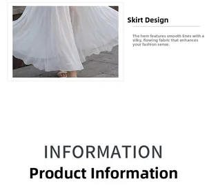 Close-up of white printed dress hem showing smooth lines and draped mesh fabric detail
