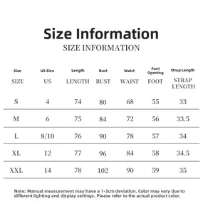 Size chart for yellow halter swimsuit with measurements for US sizes 4 to 14 in centimeters