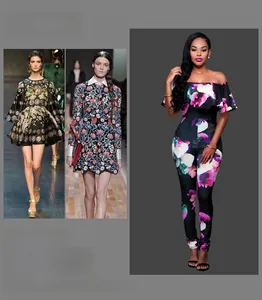 Detailed off-shoulder floral jumpsuit with ruffles and high-waisted wide leg design