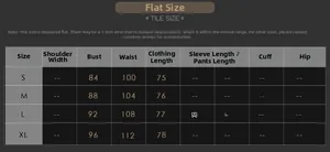 Detailed size chart for floral dress showing bust and waist measurements in S to XL
