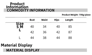Size guide table for floral halter backless dress with chest, waist, and hip measurements