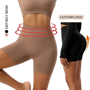 Women High Waist Tummy Control Shapewear Butt Lifting Seamless Polyamide Elastane Slimming Body Shaper Panties Safety Pants