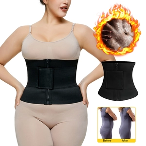 Detailed comparison of neoprene waist trainer showing thermal lining and sweating effect