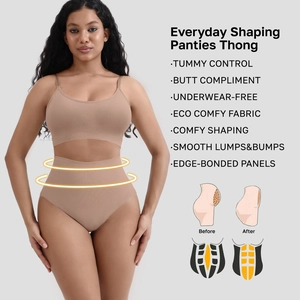 Dettaglio completo del set modellante senza cuciture nude con controllo pancia e push-up