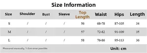 Detailed size chart for leopard print sequin bodycon set showing measurements in cm