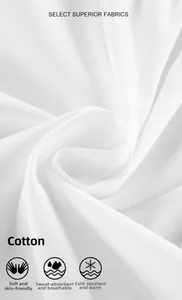 Macro shot of white cotton fabric texture showing soft breathable weave detail