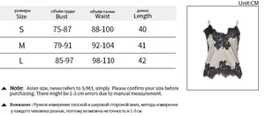 Detailed size chart for women's lace ribbed crop top with bust and length measurements