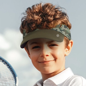 Kids Sun Visor Hat Quick Dry Breathable Foldable Empty Top Sun Protection Cap Cartoon Printed Outdoor Sports For Boys Girls