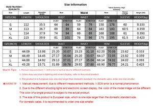 Detailed size chart for sexy off-shoulder dress showing CM and INCH measurements