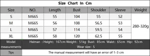 Detailed size chart for women mock neck sweater showing length bust shoulder and sleeve specs