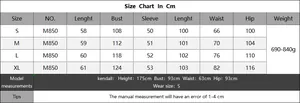 Detailed size chart for V-neck sweater and wide-leg pants set with precise measurements
