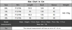 Detailed size chart for plus size chiffon bikini cover up with fringe, sizes 0XL to 3XL