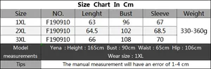Tableau des tailles détaillé pour pull femme épaules dénudées avec mesures du 1XL au 3XL