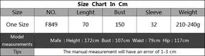 Detailed size chart for women's plus size hollow V-neck beach cover up dress in centimeters