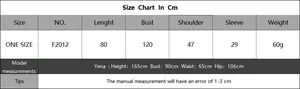 Tableau des tailles détaillé pour cache-maillot avec mesures et infos mannequin