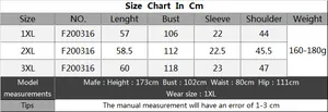 Guide des tailles détaillé en cm pour hauts grandes tailles col V du 1XL au 3XL