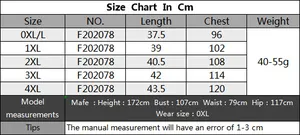 Detailed size chart for women plus size crop top including length and chest measurements